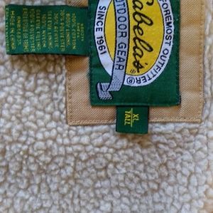 Men's XL Cabela's Sherpa Lined Work Coat